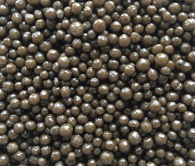 深咖啡色树脂包衣尿素